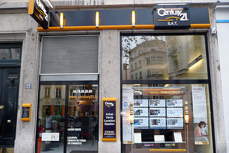 Agence immobili&egrave;re CENTURY 21 S.A.T. &agrave; LYON 69007