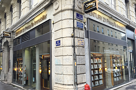 Agence immobili&egrave;re CENTURY 21 Presqu'ile Immobilier &agrave; LYON 69002