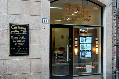 Agence immobili&egrave;re CENTURY 21 St Jean Immobilier &agrave; LYON 69005