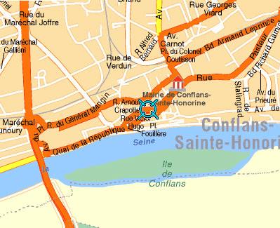 Plan d'acc�s