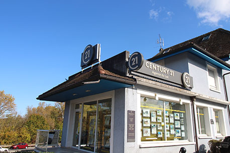 Agence immobili&egrave;re CENTURY 21 Agence du Lac &agrave; SCIEZ 74140
