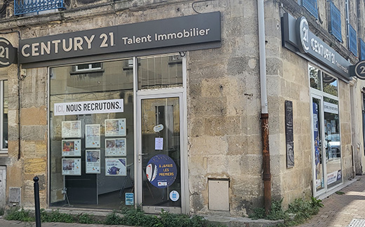 Agence immobili&egrave;re CENTURY 21 Talent Immobilier &agrave; BORDEAUX 33800
